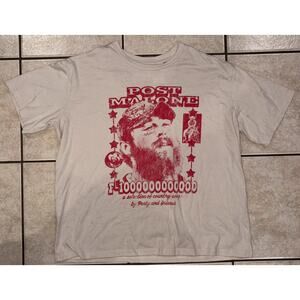 Post Malone country tour shirt XL